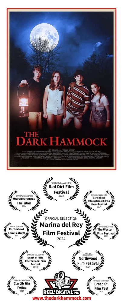 The Dark Hammock poster with 2024 official-selection festival laurels